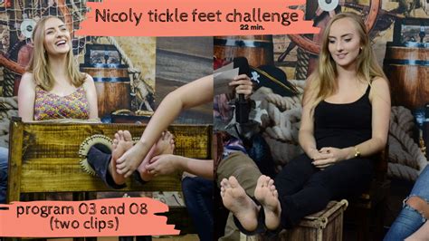 Nicoly Tickle Feet Challenge Program 03 And 08 Two Clips – Andando