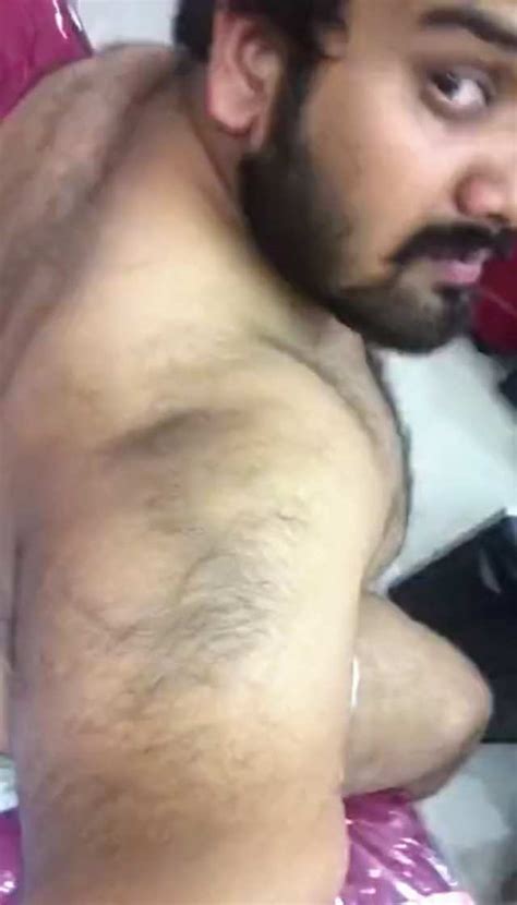 indian gay video of a horny and hairy bear showing off his sexy body indian gay site