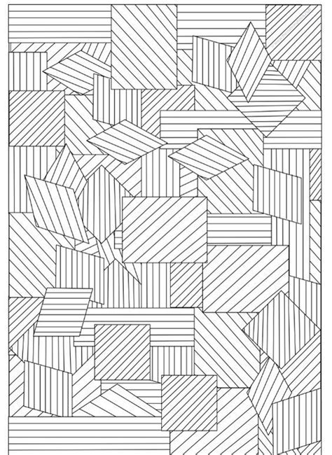 geometric patterns ready   colored geometric coloring pages