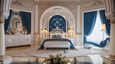 luxury mansion interior qatar behance