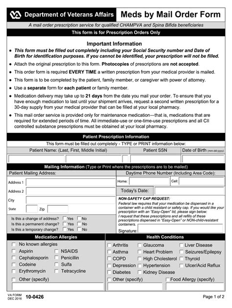 va form   fill  sign  dochub