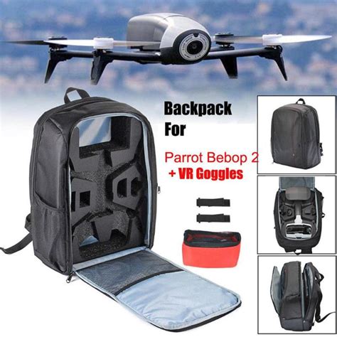 wise choice waterproof drone storage backpack handbag pouch set  parrot bebop  power fpv