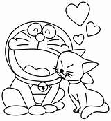 Mewarnai Doraemon Kartun Sketsa Hitam Putih Nobita Colouring Marimewarnai Banyak Bagus Bisa Hình sketch template