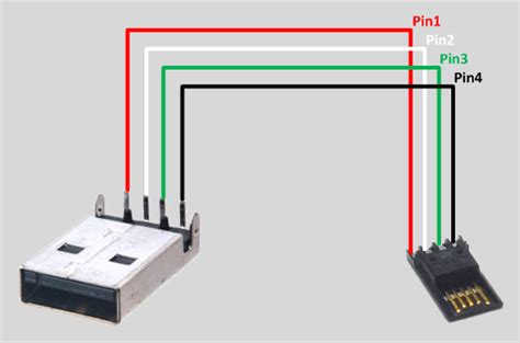 usb data cable wiring diagram  phase relay