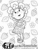 Fifi Flowertots Kleurplaten Coloring Haar Pages Fun Kids Kleurplaat Kleurplatenenzo Nl sketch template