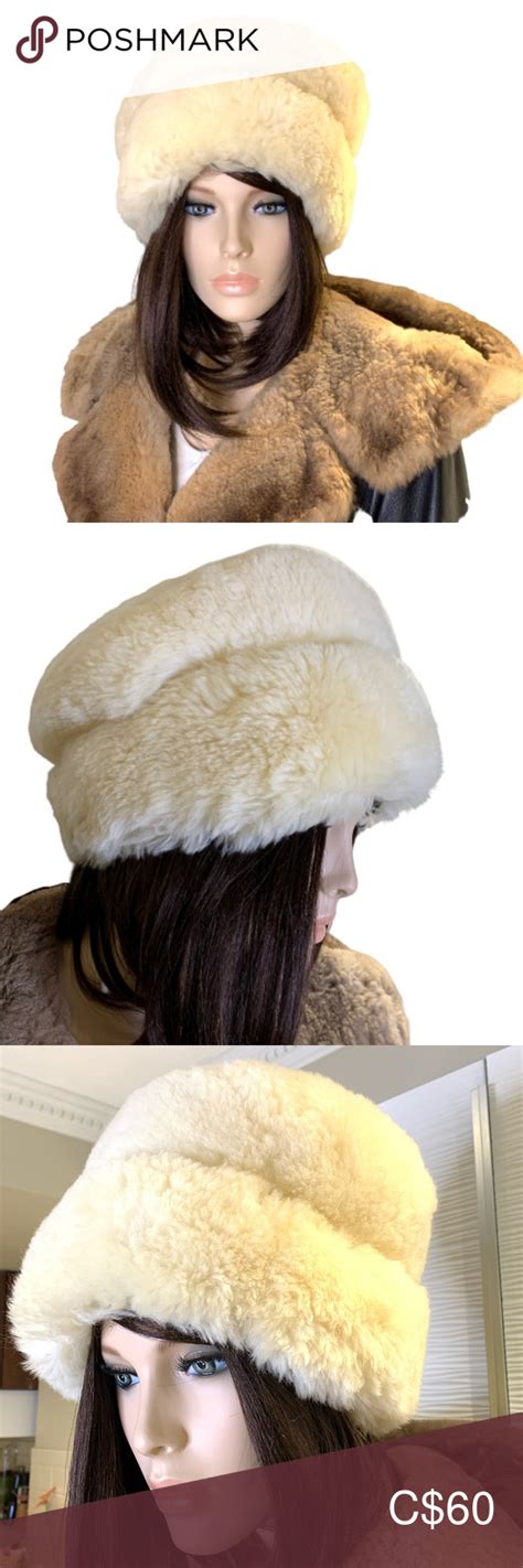 Genuine Sheepskin Russian Style Hat Hat Fashion Russian Style Hat