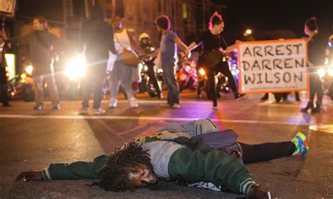 black friday protests highlight police violence    poor wages  news  guardian