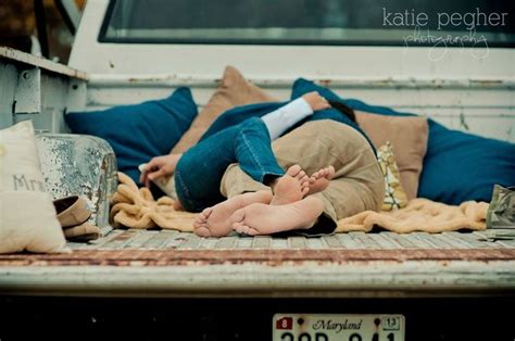 This Is Love Truck Bed Couple Photography