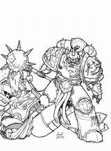 Horus Heresy Chaplain Eaters Warhammer 40k Chaos Coloring Pages Deviantart Artwork Space Bolterandchainsword Books Drawings Nudge Wink Choose Board sketch template