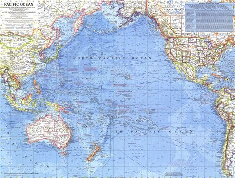 large map   pacific ocean    major cities  roads