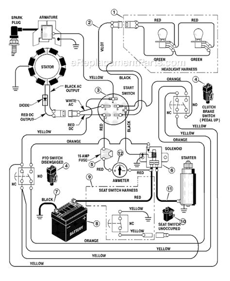 craftsman lt wiring diagram