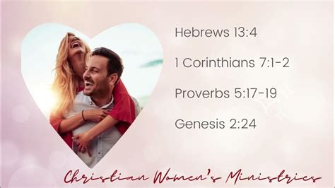 Scriptures For Sex In Marriage Teaching Youtube