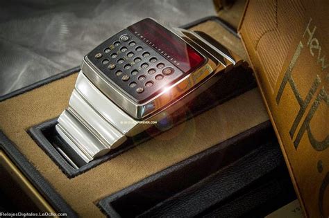 relojes digitales se pone  la venta en ebay el primer prototipo de reloj calculadora del mundo