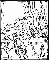 Abraham Sodom Gomorrah Pillar Workers Coloringhome Destroy Guests Fleeing sketch template