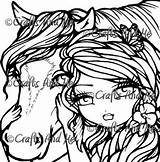 Pages Coloring Colouring Hannah Lynn Cherish Visit Unmounted Rubber Stamp sketch template