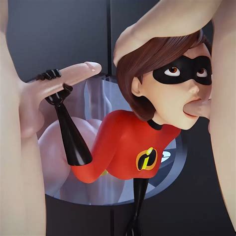 elastigirl stuck vs the guards by cawneil the