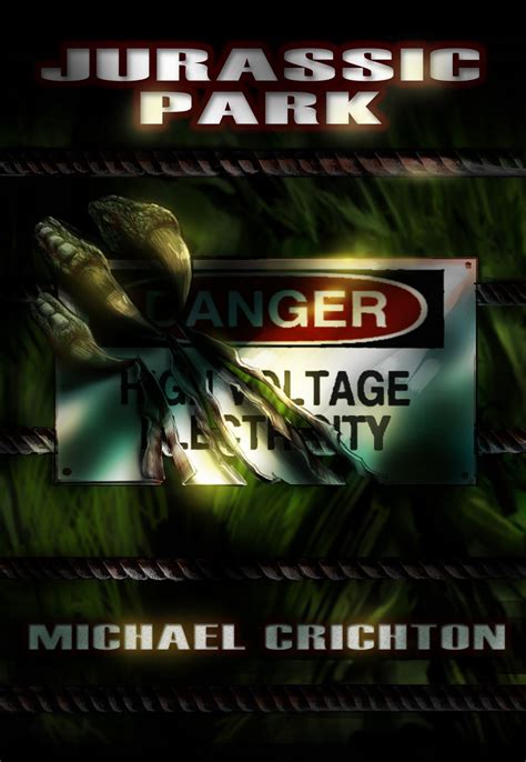Jurassic Park Book Cover By Borsio On Deviantart