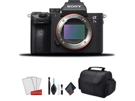 sony alpha  iii full frame mirrorless digital camera body  ilcemb bundle kit
