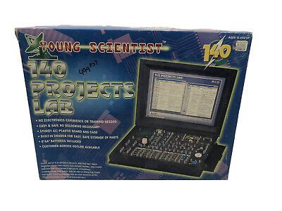 young scientist electronic learning  project lab kit  original box