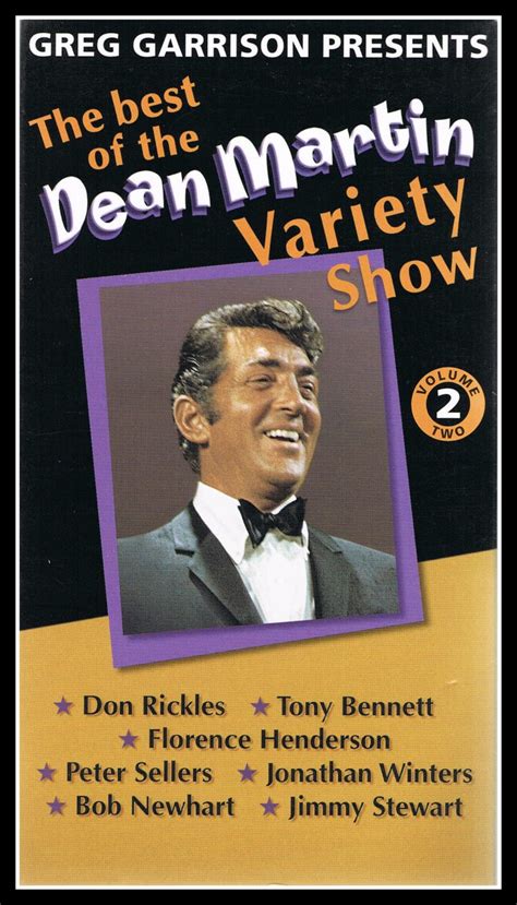 The Best Of The Dean Martin Variety Show Volume Two Video