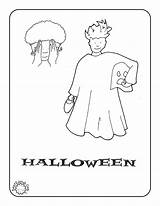 Coloring Pages Vocabulary Halloween Getdrawings Drawing sketch template