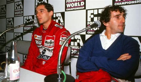 Entrelinhas F1 F1 Ayrton Senna Vs Alain Prost