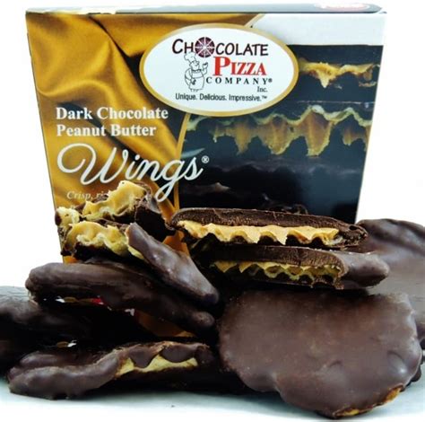 dark peanut butter wings chocolate pizza company