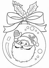 Natal Papai Noel árvore sketch template