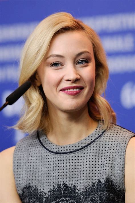 Sarah Gadon At Indignation Press Conference During The 66th Berlinale