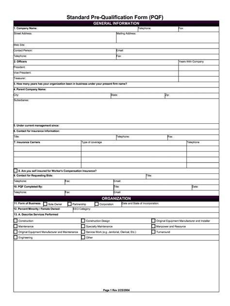 pre qualification form fill  sign  dochub