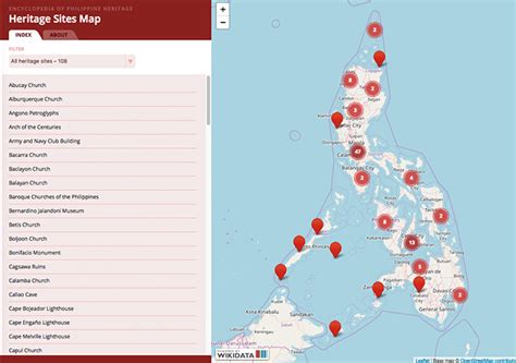 heritage map of the philippines v1 3 heritagecebu gambaran