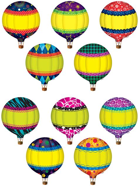 Hot Air Balloons Accents Tcr5295 Teacher Created Resources