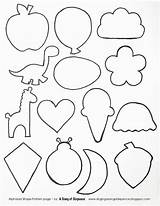 Pattern Coloring Shapes Alphabet Printable Cutting Cut Print Printed для Start Once Ve Them sketch template