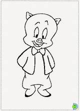 Porky Looney Tunes Gaguinho Pigs Azcoloring sketch template