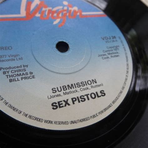 sex pistols submission rare one sided virgin