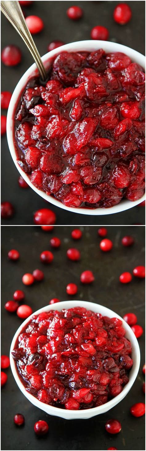 maple cranberry sauce recipe on