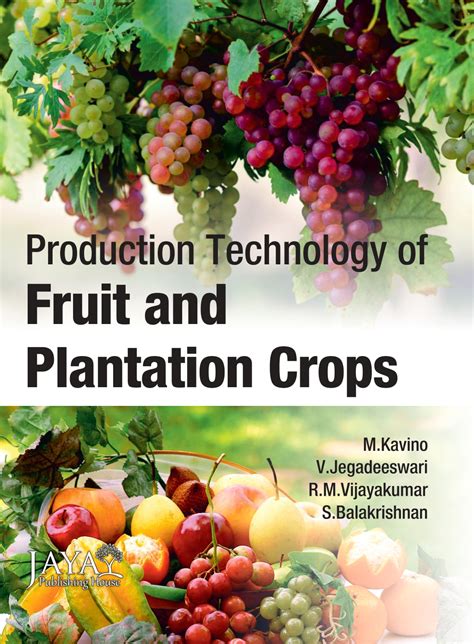 production technology  fruits  plantation crops