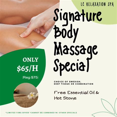 lc relaxation spa massage spa  columbus