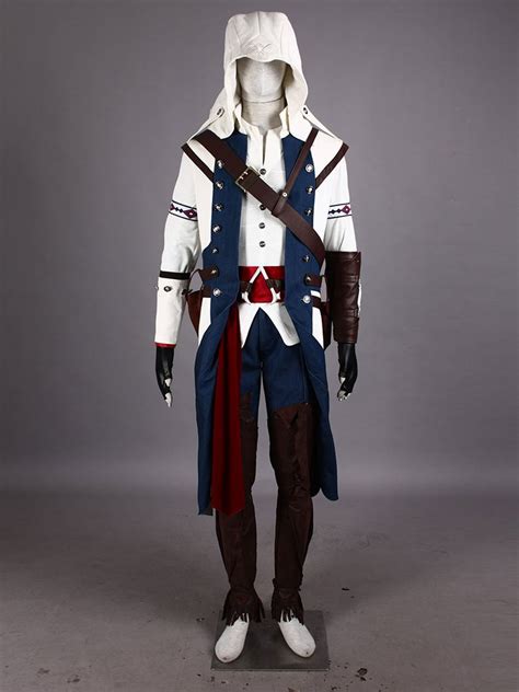 Custom Made Assassins Creed Iii Connor Render Faux Leather Halloween