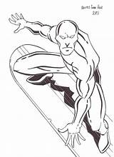 Surfer Hellbat Inks sketch template