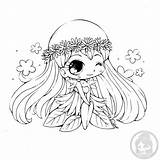Kawaii Coloring Pages Chibi Yampuff Deviantart Kids Cute Animal Lineart Daisy Fairy Girls Printable Colouring Incredible Print Drawings Dessin Visit sketch template