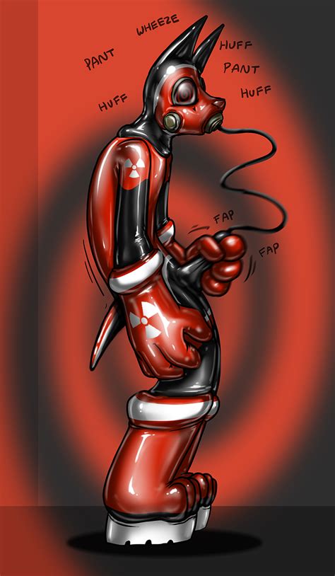 rule 34 catsuit furry gas mask male male only no humans radioactive rubber solo 1511547