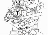 Printable Lego Wars Coloring Star Pages Getcolorings sketch template