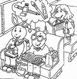 Arthur Coloring Pages Sheets Characters Print Kids sketch template