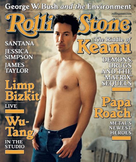 Keanu Reeves Getting Naked On The Cover Of Rolling Stone