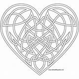 Coloring Celtic Pages Heart Knot Printable Color Adult Transparent Mandala Symbol Donteatthepaste Knotwork Geometric Colouring Knots Designs Symbols Kids Template sketch template