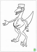 Dinosaur Dinokids Comboio Dinossauros Buddy sketch template