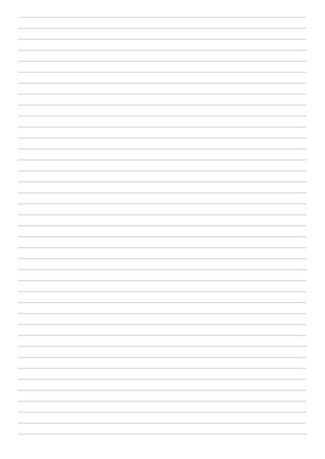 printable lined paper template college ruled mm