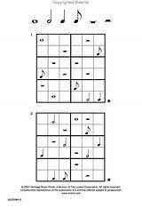 Sudoku sketch template