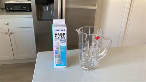 change  water filter   samsung refrigerator